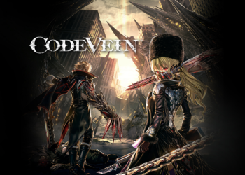 Screenshot Code Vein Mido, senjata, Louis dan Mia