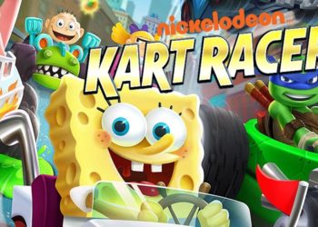 Game Ala Mario Kart versi Nickelodeon