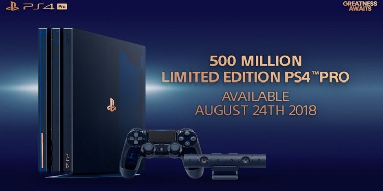 Sony memperkenalkan PS4 Pro 500 Juta Edisi Terhad Bersempena 500 Unit Telah Terjual!