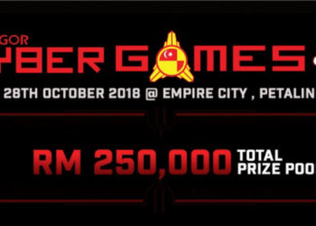 Selangor Cyber Games! Esports Tournament untuk PC/Mobile dan Console gamers! Hadiah Prize Pool RM250K!
