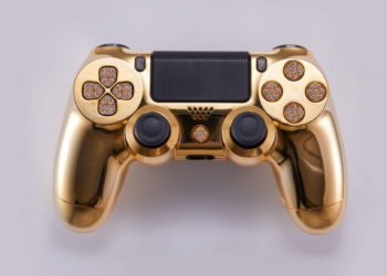 Lux DualShock 4! Controller PS4 Emas yang bernilai RM58K!