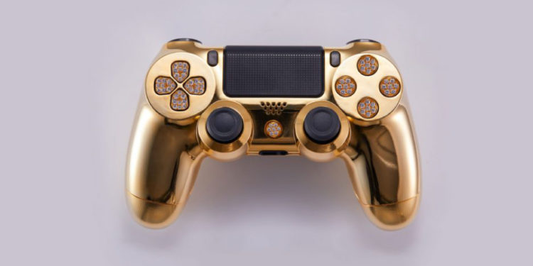 Lux DualShock 4! Controller PS4 Emas yang bernilai RM58K!
