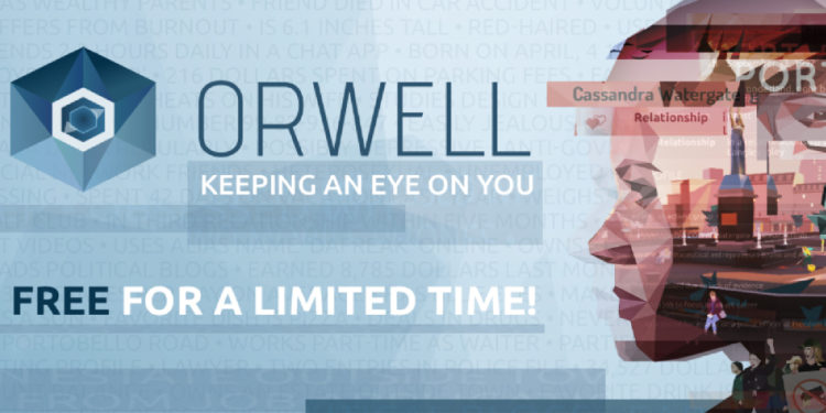 *Limited time only* Orwell: Keeping eye on you dan Hyperdrive Massacre PERCUMA di Steam sekarang!!