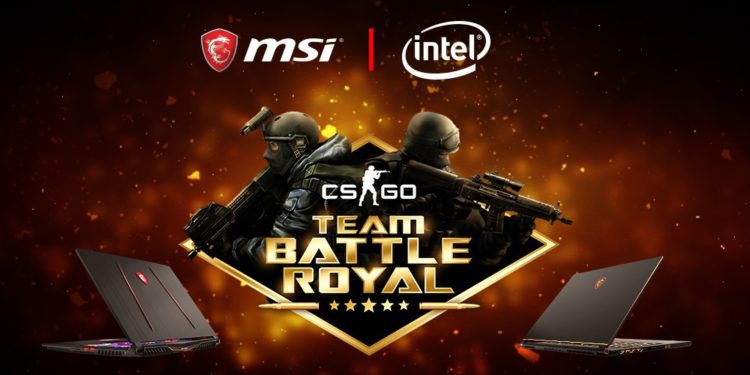 MSI buat pendaftaran terbuka untuk CS:GO Battle Royal Tournament! Pool Prize adalah RM10,000!
