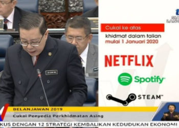Kerajaan Malaysia akan kenakan Cukai perkhidmatan dalam Internet, STEAM terkena Sekali!