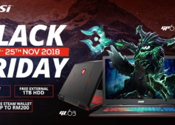 MSI Buat Promotion Black Friday dan Beli barangan MSI percuma game COD Black OPS 4!