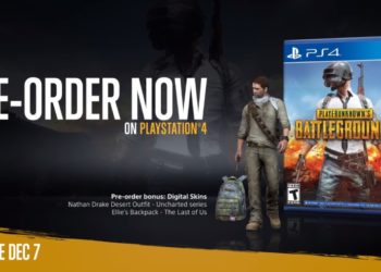 PUBG akan tiba di PS4 pada disember ni! Pre-Order dapat Nathan Drake dan Backpack Ellie!