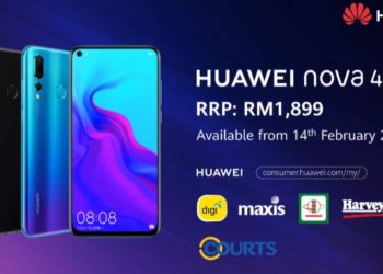 Huawei telah melancarkan Huawei Nova 4 di Malaysia! Dengan GPU Turbo yang hebat akan membantu dalam Game!