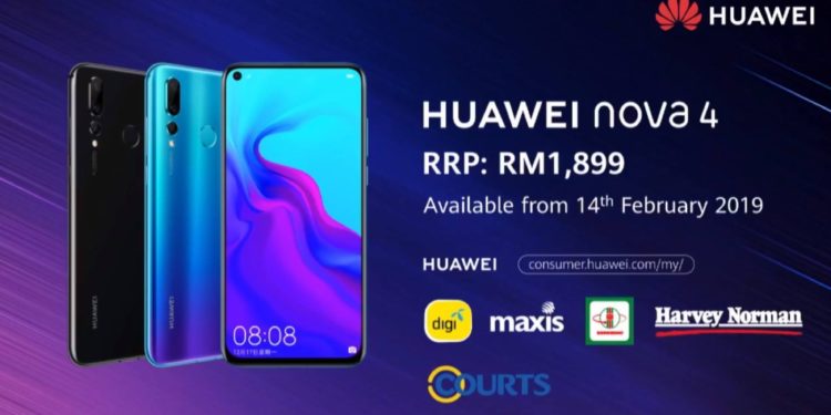 Huawei telah melancarkan Huawei Nova 4 di Malaysia! Dengan GPU Turbo yang hebat akan membantu dalam Game!