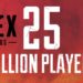 Apex Legends mencapai 25 Juta pemain dalam minggu pertama setelah dilancarkan secara percuma!