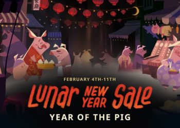Steam tengah buat sales sempena Tahun Baru Cina!