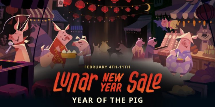 Steam tengah buat sales sempena Tahun Baru Cina!