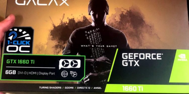 Maklumat GeForce GTX 1660 Ti telah dibocorkan?