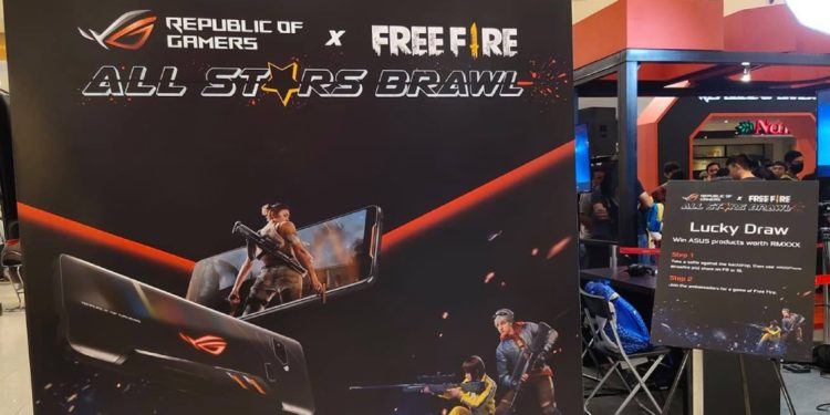Pasukan KBCSensei adalah Juara dalam pertandingan ROG X FREE FIRE All Stars Brawl!