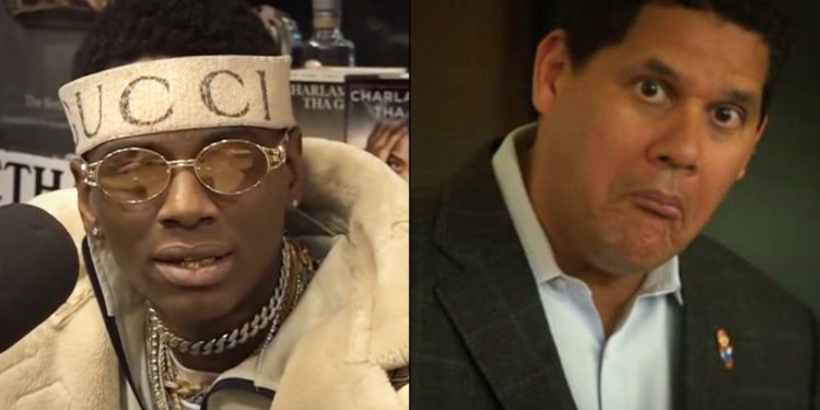 Soulja Boy mengatakan yang dia sendiri adalah punca kenapa Presiden Nintendo of America bersara.
