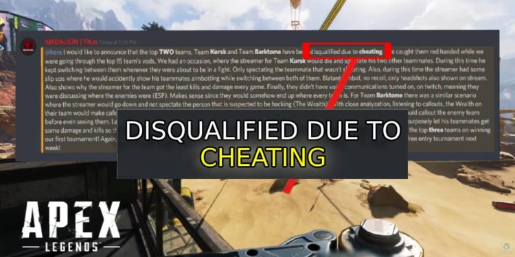 Dua pasukan FINALIS tournament Apex Legends kantoi guna CHEAT…