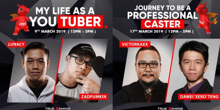 MSI Gaming Workshop – Jom belajar dan memahami bersama Youtuber dan Caster Malaysia!