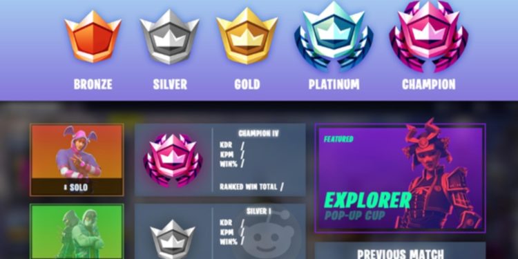 *Rumor* Fortnite akan tambah Ranked Mode tidak lama lagi?