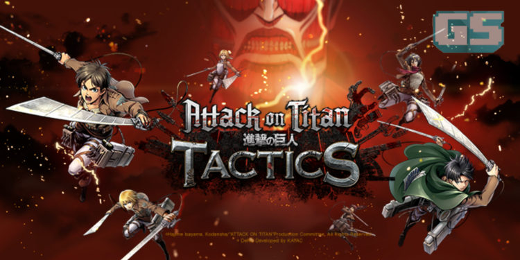 Permainan Mobile ‘Attack on Titan TACTICS’ telah Diumumkan di Jepun