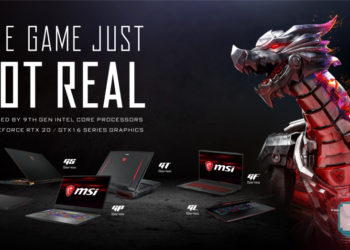 MSI Mengumumkan Kehadiran Laptop Gaming Pertama didunia menggunakan Pemproses 9th Gen. Intel® Core™ i9