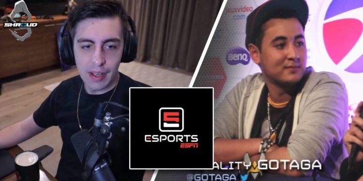 Gotaga kalahkan Shroud dalam undian untuk personaliti eSports paling popular!