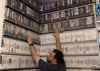 Seorang lelaki memegang Guinness World Record dengan memiliki lebih dari 20,000 koleksi permainan video!