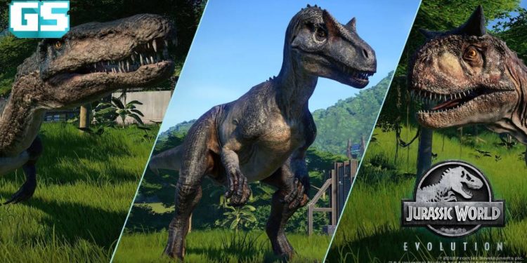 Tiga Dinasour Karnivor Baru Tiba di Jurassic World Evolution