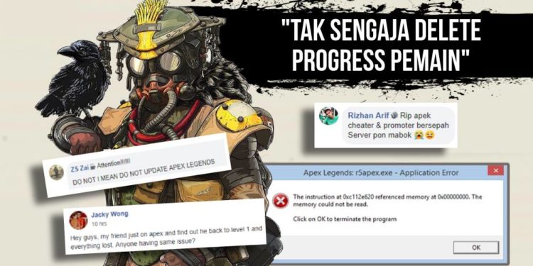 Patch sebenarnya untuk fix bugs, tetapi Respawn tak sengaja reset progress pemain!