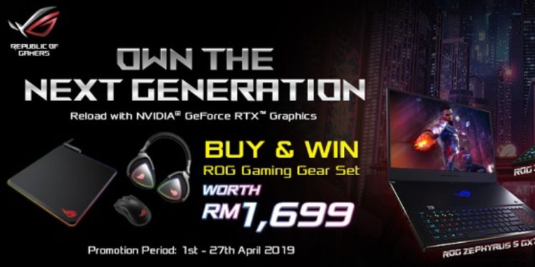 *Limited Time Only* Promosi Beli dan Menang Produk ROG Set Gaming Gear yang bernilai RM1,699!