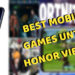 TOP 5 game terhangat nak main di #HONORView20!