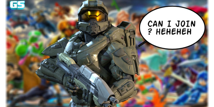 Master Chief ingin menyertai Super Smash Bros. Ultimate!