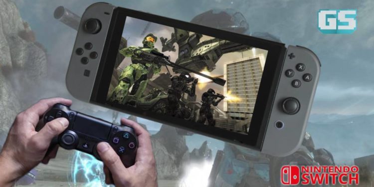 Hacker Ini Bermain Game Asli Xbox di Nintendo Switch Menggunakan Kontroller PS4!