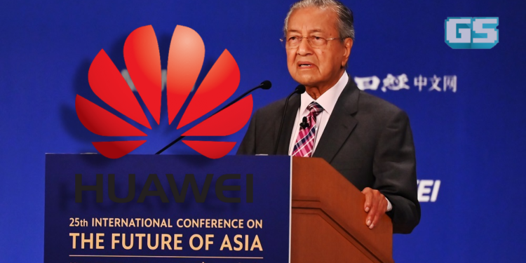 Tun M Membincangkan Isu Diplomasi dan Kompromi mengenai Huawei Tech