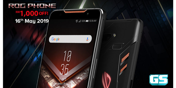 Phone ROG diskaun sebanyak RM1000 di Lazada!