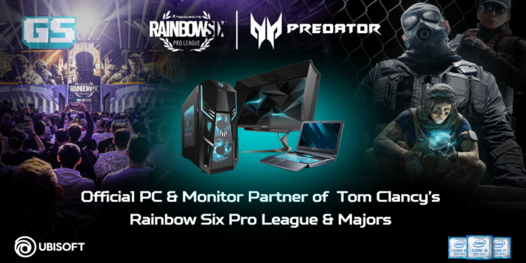 Tom Clancy’s Rainbow Six Pro League Musim ke 10 akan Ditaja oleh Acer Predator yang Terbaru!