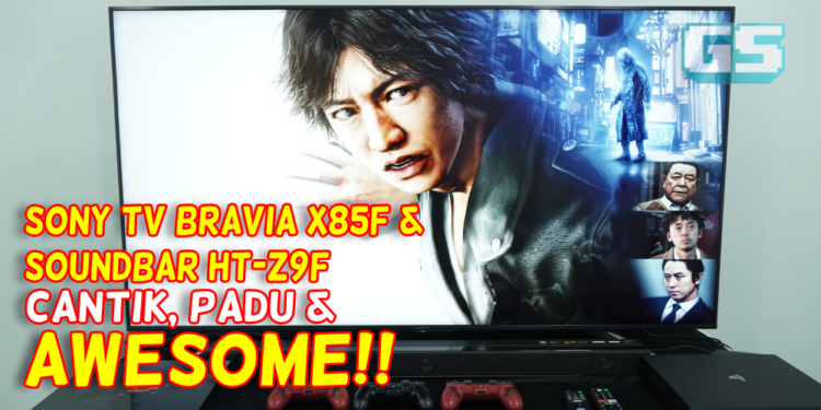 Sony TV Bravia X85F dan Soundbar Sony HT-Z9F Review! Memang Terbaik Dari Semua Aspek!