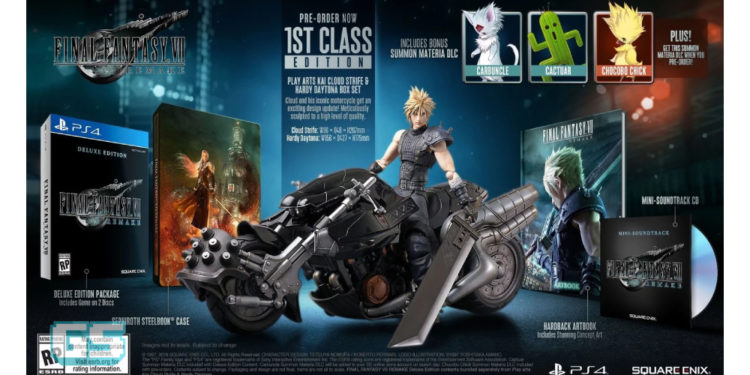 Final Fantasy 7 Remake mendapat “1st Class” Collector’s Edition!
