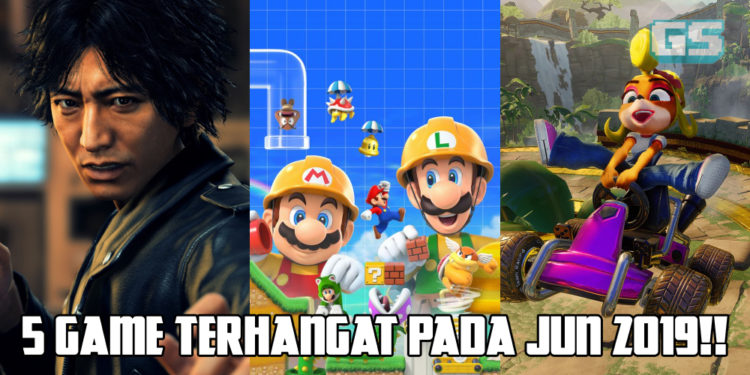 Lima game baru terhangat di Jun 2019!