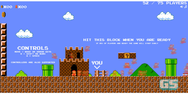 Super Mario Bros kini menjadi sebuah game Battle Royale!