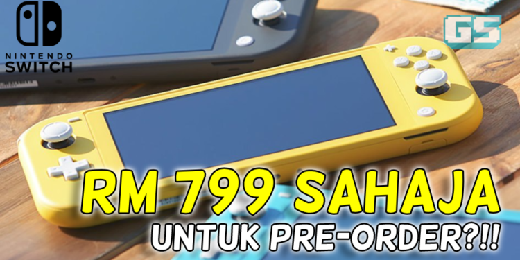 Dapatkan Pre-order Nintendo Switch Lite berharga RM799 sahaja!!!