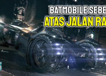 Batmobile “Batman: Arkham Knight” Mencuri Perhatian di Netherlands!