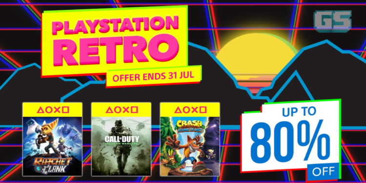 Tawaran Sehingga 80% di PlayStation Retro Sales !!!