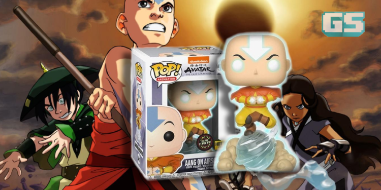 Funko Avatar: the Last Airbender Aang Di Atas Airscooter Kembali