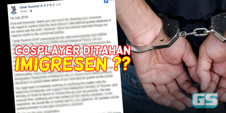 Cosplayer Ditahan Imegresen kerana Langgar Syarat Pas Lawatan?