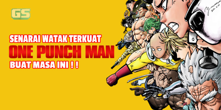 Senarai watak-watak One-Punch Man paling PADU sekarang!