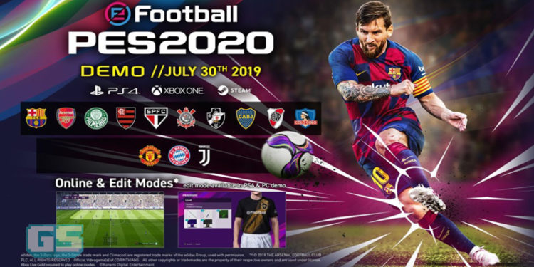 eFootball PES 2020 DEMO boleh didapati hari ini dengan 13 pasukan termasuk Juventus FC, Manchester United & FC Bayern!
