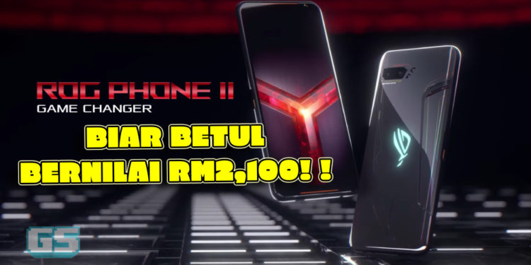 ROG mengumumkan ROG Phone II! Gabungan mantap 12GB RAM & 128GB ROM & Snapdragon 855 Plus Bermula Dengan Harga RM2100 Sahaja!!!!