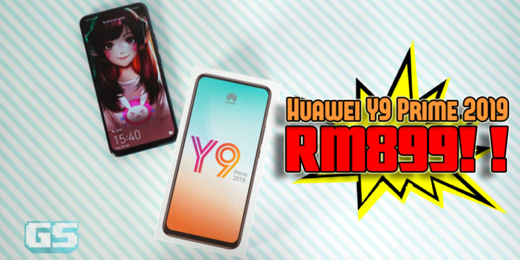 Huawei Y9 Prime 2019 – Peranti pertama dengan kamera pop-up oleh Huawei!