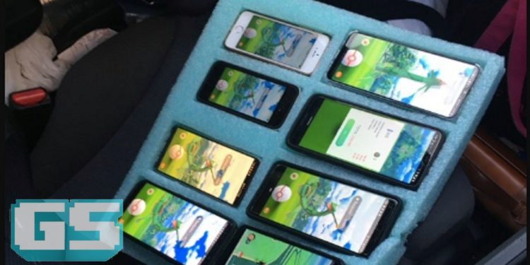 Ditangkap Bermain Pokémon Go Menggunakan 8 Peranti Dalam Kereta