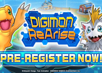 Pra-pendaftaran untuk mobile RPG baru Digimon ReArise kini dibuka!